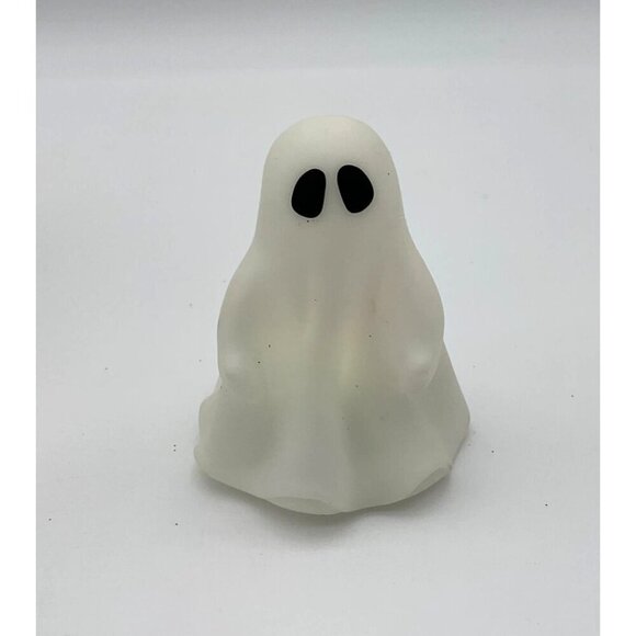 Ghost Themed Ceramic Candy Dish,Towel, Plastic Ghost Decor, Toy Halloween Lot - Picture 9 of 16